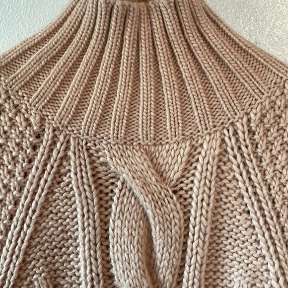 Marie Oliver Dusty Rose Palmer Popover Sweater Vest XS Open Side With Ties - Picture 5 of 7